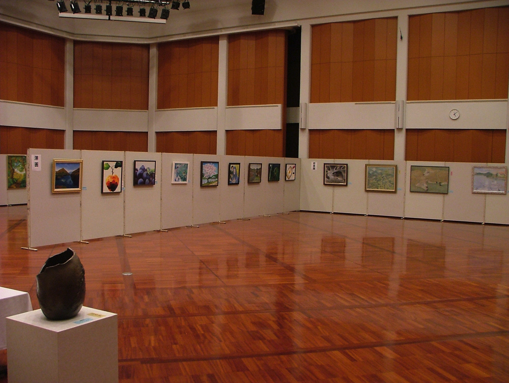 市展の様子