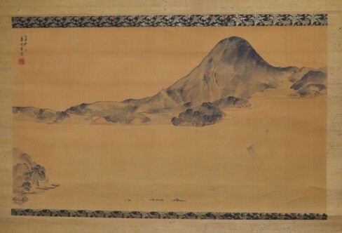 建部山を描いた絵